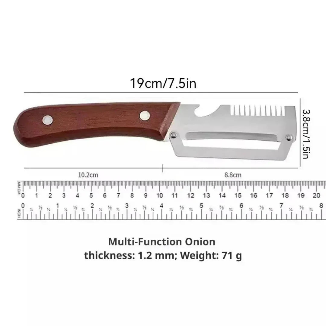 🥒 LIMITED TIME DISCOUNT: Save 49.8% ⚡ Ultra-Sharp Stainless Steel Multi-Peeler – Heavy-Duty, Wide Blade, with Built-in Bottle Opener