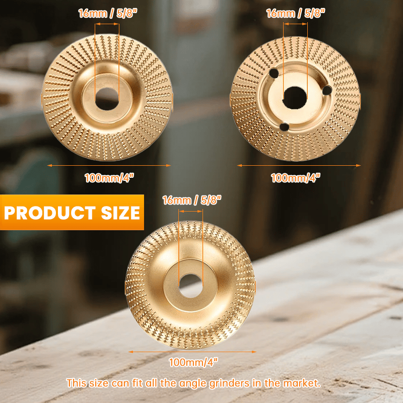 🔥Last Day 50% OFF🔥Heavy-Duty Wood Carving Disc Set
