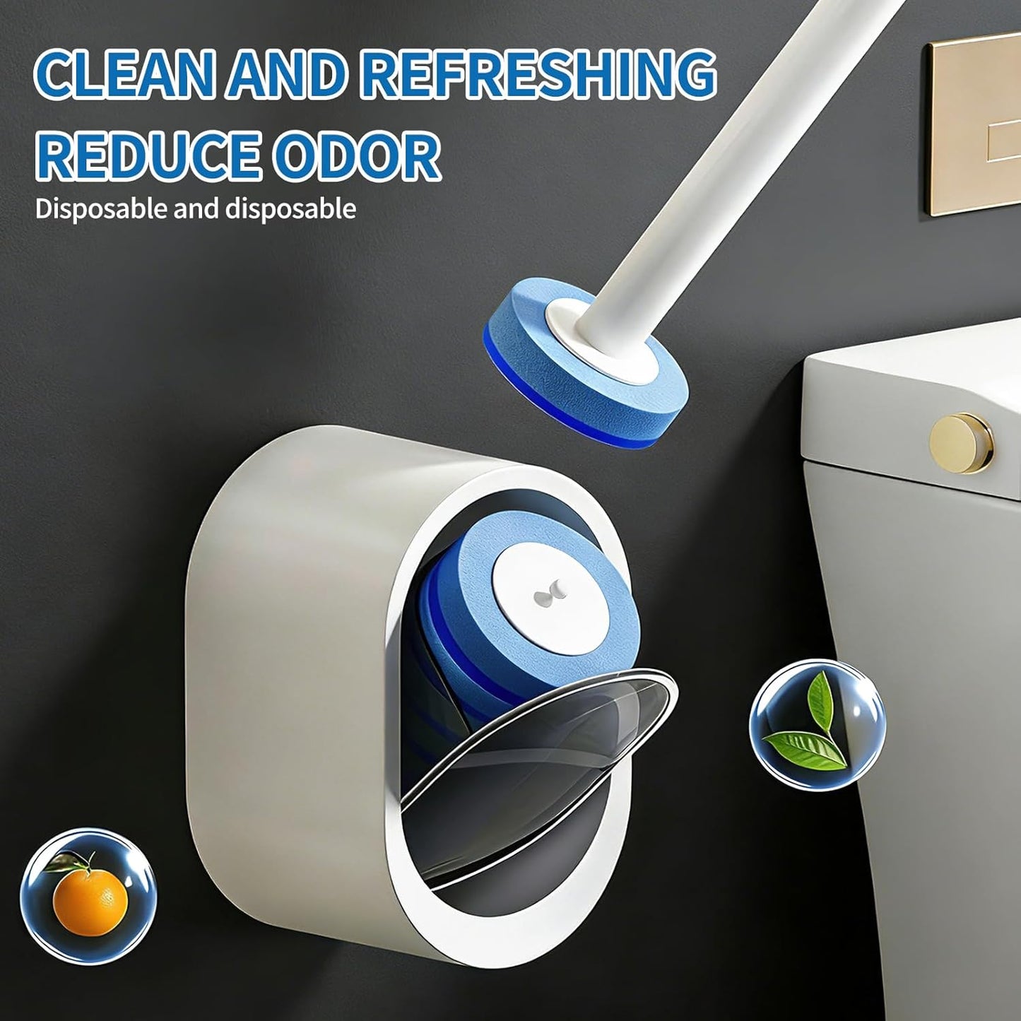 Beddys® Disposable Toilet Brush System – Clean Fast, Stay Hygienic| 50% Off