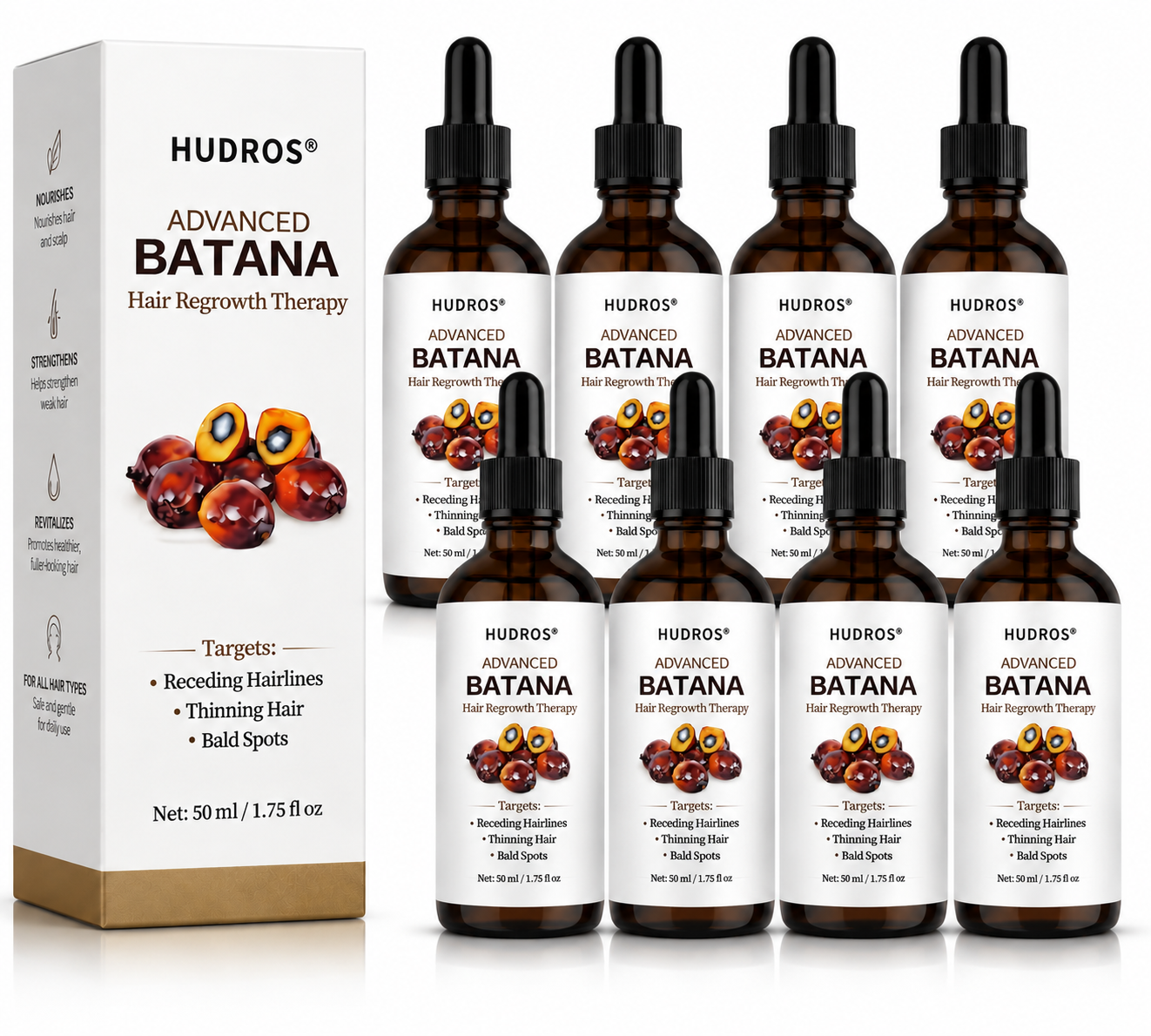 ⚡ Last Chance! 50% OFF HUDROS® Hair Regrowth Therapy – Almost Sold Out!