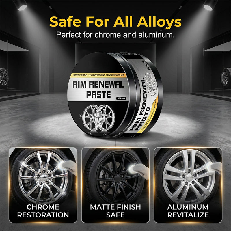 🥳 2026 HOT SALE 🥳 ✨ All-in-One Wheel Care & Restoration Paste ✨ 🔥 50K+ SOLD! Join 30,000+ Happy Customers Worldwide!