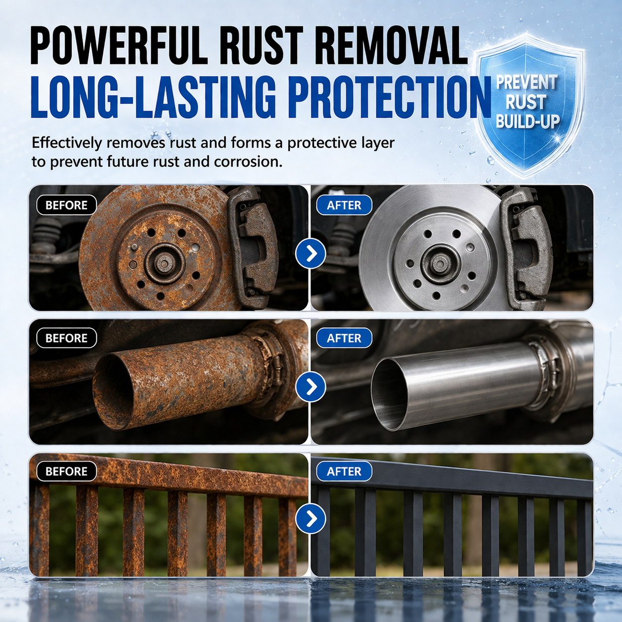 🚗LAST DAY 50% OFF 🛡️Beddys® Rust-preventing cleaning spray