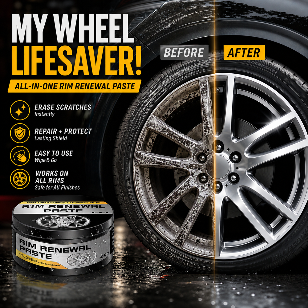 🥳 2026 HOT SALE 🥳 ✨ All-in-One Wheel Care & Restoration Paste ✨ 🔥 50K+ SOLD! Join 30,000+ Happy Customers Worldwide!