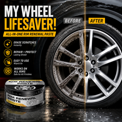 🥳 2026 HOT SALE 🥳 ✨ All-in-One Wheel Care & Restoration Paste ✨ 🔥 50K+ SOLD! Join 30,000+ Happy Customers Worldwide!