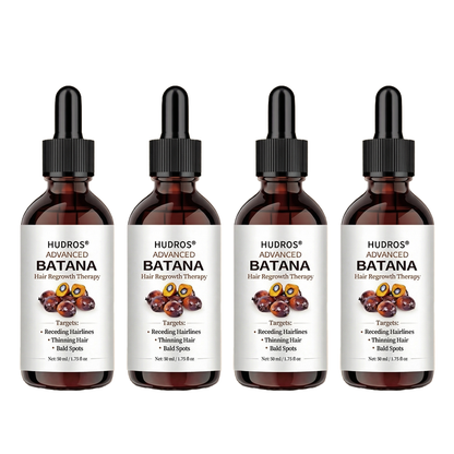 HUDROS® Advanced Batana Hair Regrowth Therapy 🔥 50% OFF