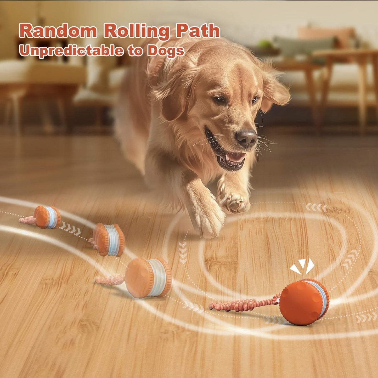 80%🎁Beddys® Motion-Activated Interactive Dog Toy — Keeps Dogs Busy & Happy