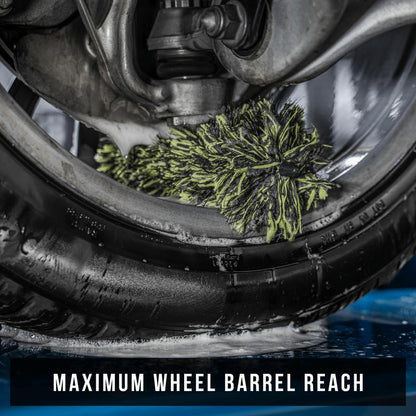 🔥LAST DAY 50% OFF 🛞 Premium Wheel Barrel Cleaning Brush – Deep Wheel & Rim Cleaning Tool