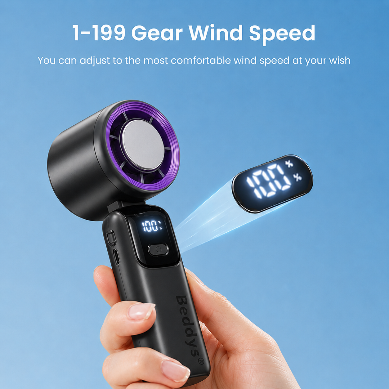 ⚡ Hurry! 78% Off Beddys® Turbo Portable Fan – Limited Stock Available!