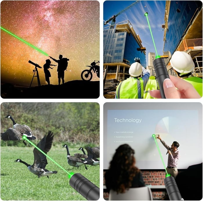 🛡️LAST DAY 50% OFF 🔦Beddys® Red and green single-point laser light