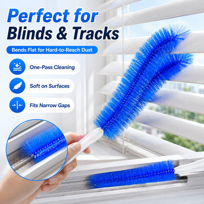 💖 Best Seller! 💧3 Counts Bendable Microfiber Head,Reusable Dust Remover