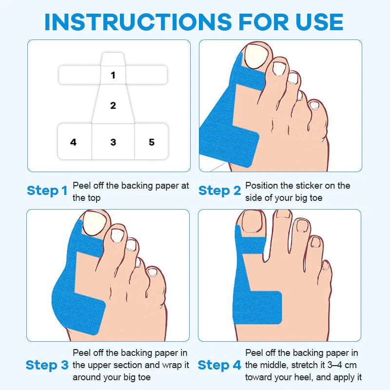🔥💞LAST DAY 75% OFF ✨Bunion Relief Toe Correction Wrap