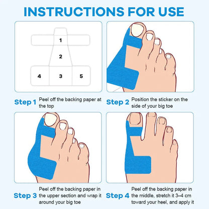 🔥💞LAST DAY 75% OFF ✨Bunion Relief Toe Correction Wrap