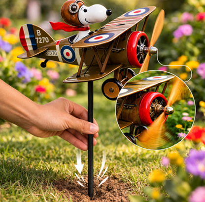 🔥LAST DAY - 50% OFF🎁Beddys® Pilot SNPY Garden Windmill