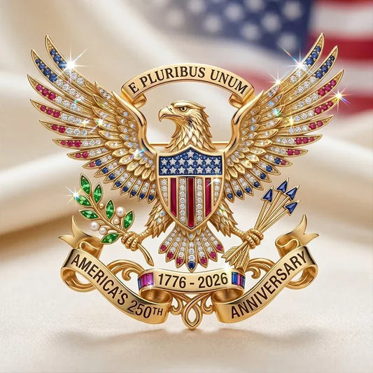 🔥Last Day 75% OFF🔥US 250th Anniversary Brooch Pin
