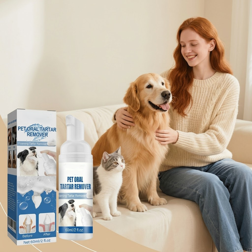 💞LAST DAY 50% OFF ✨🐾 Navozilo® Pet Dental Tartar Care Spray