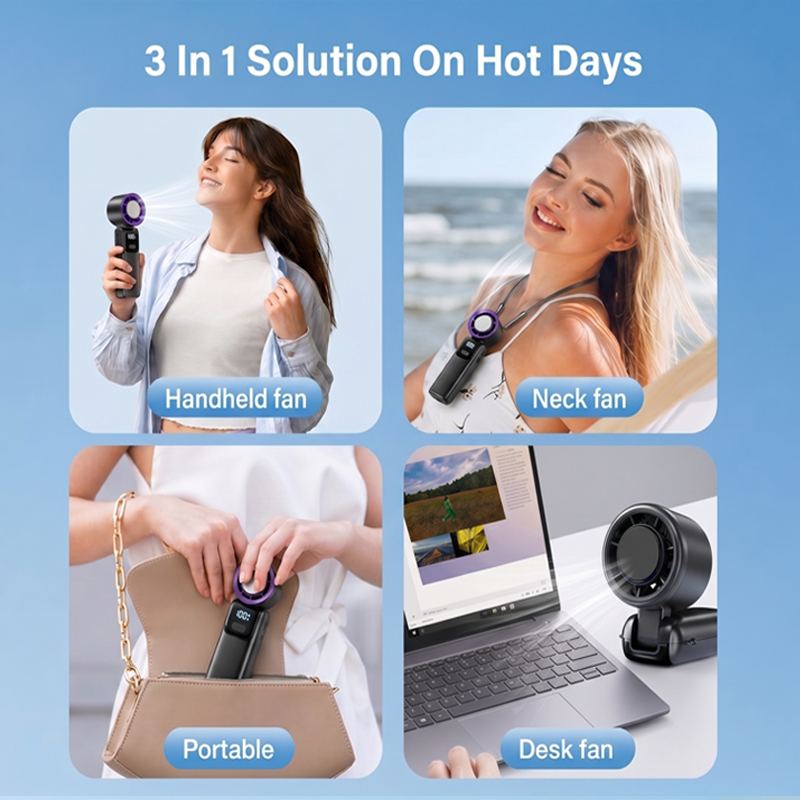 ❄️❄️Beddys® Turbo Portable Fan – Ultra-Powerful Cooling