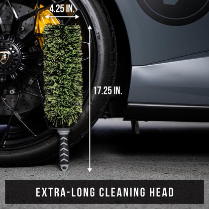 🔥LAST DAY 50% OFF 🛞 Premium Wheel Barrel Cleaning Brush – Deep Wheel & Rim Cleaning Tool