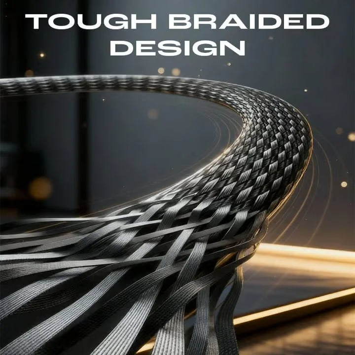 ⚡Official Store | 🔥Beddys® 2-in-1 Invisible Holder Charger Cable - 240W Fast Charging Cord with Built-In Phone Stand