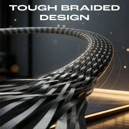 ⚡Official Store | 🔥Beddys® 2-in-1 Invisible Holder Charger Cable - 240W Fast Charging Cord with Built-In Phone Stand