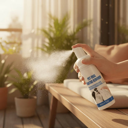 💞LAST DAY 50% OFF ✨🐾 Navozilo® Pet Dental Tartar Care Spray