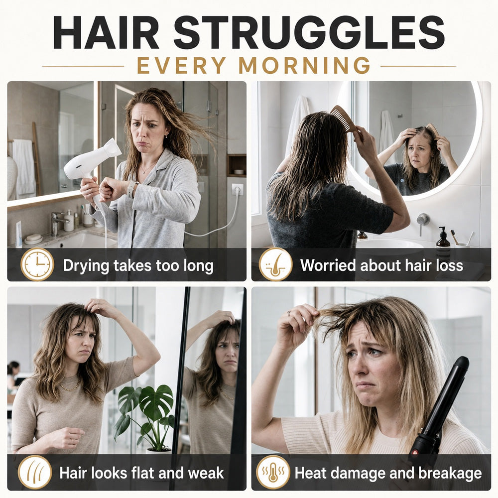 🎉48K+ Sold 💇 Wireless Heated Volumizing Root Lift Clip, Portable Travel Hair Styling Tool for Flat Fine Hair (Copy)