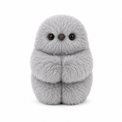 👀Cute AI shy Emotional companionship robot doll bag charm plush toy👜-It can sing, turn its head, and learn to speak🤖