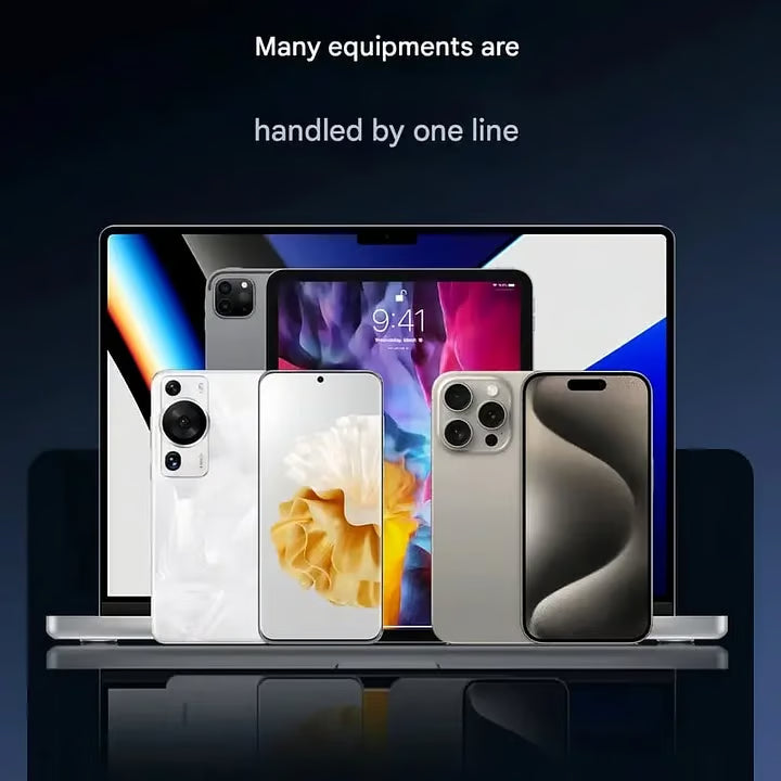 ⚡Official Store | 🔥Beddys® 2-in-1 Invisible Holder Charger Cable - 240W Fast Charging Cord with Built-In Phone Stand