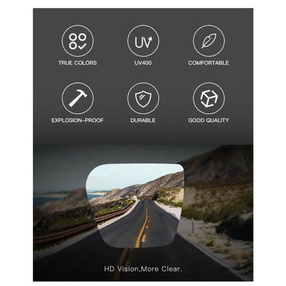 ☀️Oneswear® UV400 Photochromic Polarized Safety Glasses – 🥇Impact Resistant Outdoor Sports & Work Eyewear
