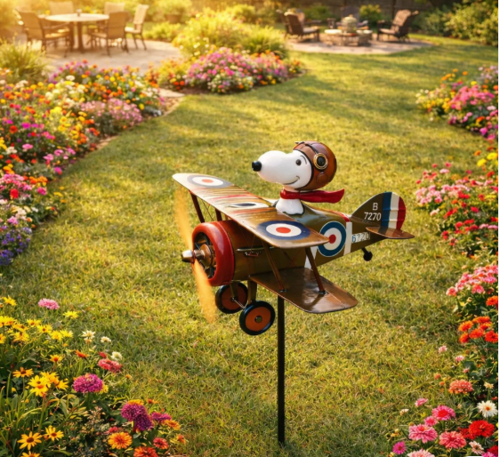 🔥LAST DAY - 50% OFF🎁Beddys® Pilot SNPY Garden Windmill