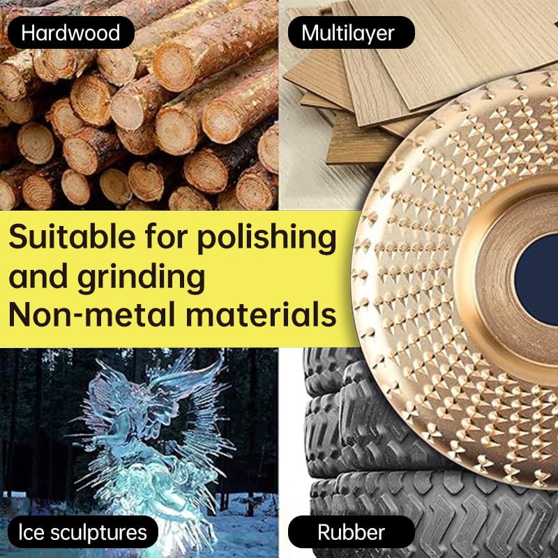 🔥Last Day 50% OFF🔥Heavy-Duty Wood Carving Disc Set