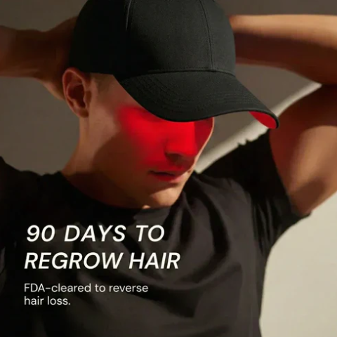 🔥HOT SALE 50% OFF🔥Red light hair growth CAP — Regrow Thicker Hair in 90 Days