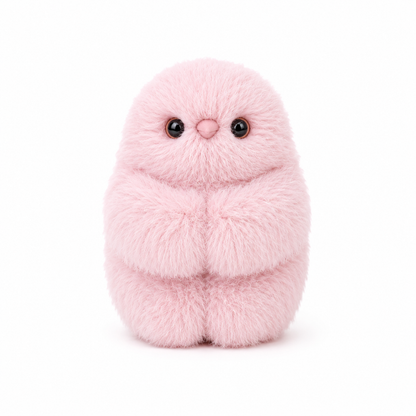 👀Cute AI shy Emotional companionship robot doll bag charm plush toy👜-It can sing, turn its head, and learn to speak🤖
