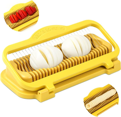 🔥LAST DAY 50% OFF🔥Egg Slicer for Hard Boiled Eggs Banana Slicer