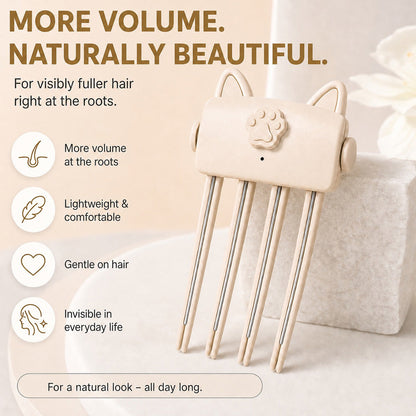 🎉48K+ Sold 💇 Wireless Heated Volumizing Root Lift Clip, Portable Travel Hair Styling Tool for Flat Fine Hair (Copy)