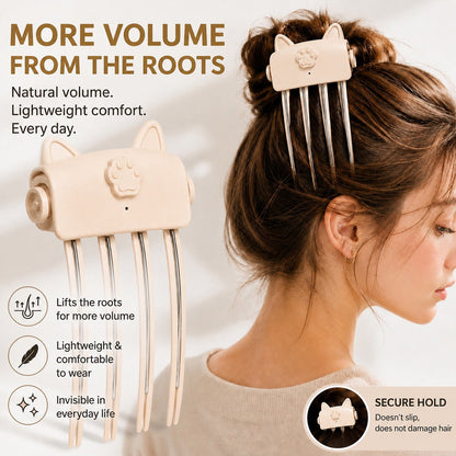 🎉48K+ Sold 💇 Wireless Heated Volumizing Root Lift Clip, Portable Travel Hair Styling Tool for Flat Fine Hair (Copy)