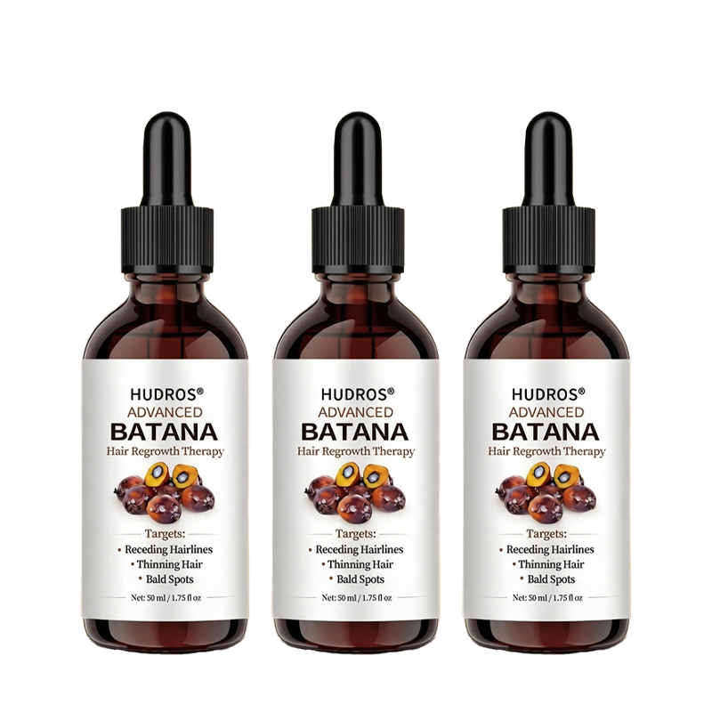 HUDROS® Advanced Batana Hair Regrowth Therapy 🔥 50% OFF
