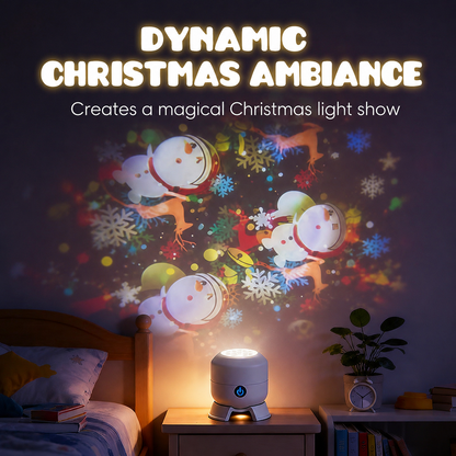 🥳💥2026 HOT SALE🌈 75% OFF! Dynamic Rotating LED Light Projector – Calm & relaxation for your home. Gentle moving lights ease restless nights. Perfect for bedroom or living room. 🌙✨ -Billhol®
