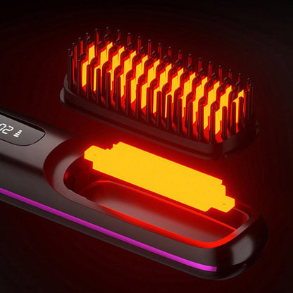 🎁Flash Sale(🚀50%OFF)🎁 Beddys® Cordless Ceramic Heated Hair Straightening Comb