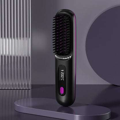🎁Flash Sale(🚀50%OFF)🎁 Beddys® Cordless Ceramic Heated Hair Straightening Comb