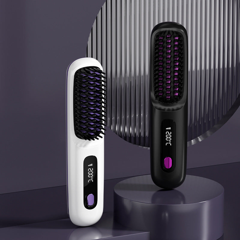 🎁Flash Sale(🚀50%OFF)🎁 Beddys® Cordless Ceramic Heated Hair Straightening Comb