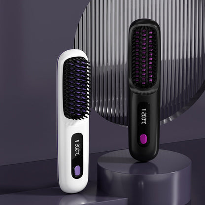 🎁Flash Sale(🚀50%OFF)🎁 Beddys® Cordless Ceramic Heated Hair Straightening Comb