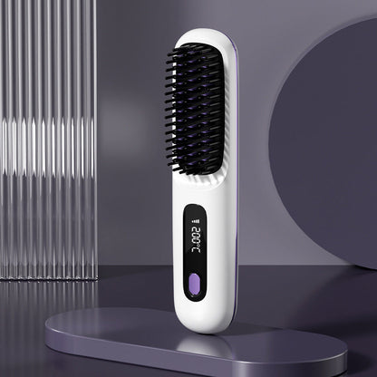 🎁Flash Sale(🚀50%OFF)🎁 Beddys® Cordless Ceramic Heated Hair Straightening Comb