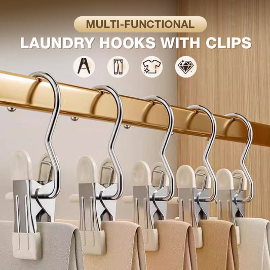 Beddys® Multi-functional Laundry Hooks with Clips