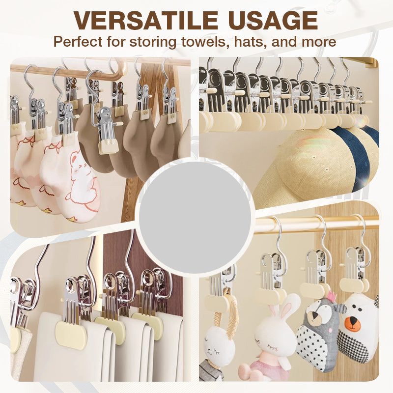 Beddys® Multi-functional Laundry Hooks with Clips