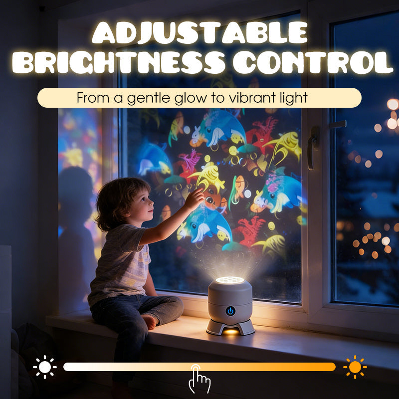 🥳💥2026 HOT SALE🌈 75% OFF! Dynamic Rotating LED Light Projector – Calm & relaxation for your home. Gentle moving lights ease restless nights. Perfect for bedroom or living room. 🌙✨ -Billhol®