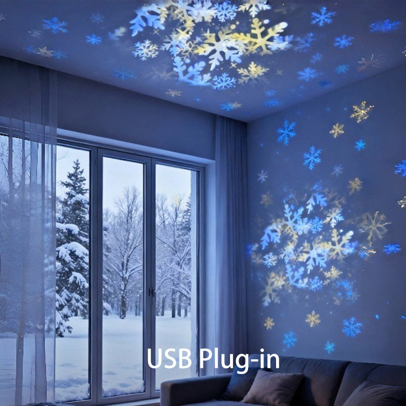 🥳💥2026 HOT SALE🌈 75% OFF! Dynamic Rotating LED Light Projector – Calm & relaxation for your home. Gentle moving lights ease restless nights. Perfect for bedroom or living room. 🌙✨ -Billhol®
