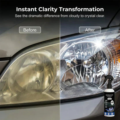 🔥LAST DAY 50% OFF🚗 Automotive Headlamp Restoration Fluid, Clears Oxidation, Yellowing & UV Protection