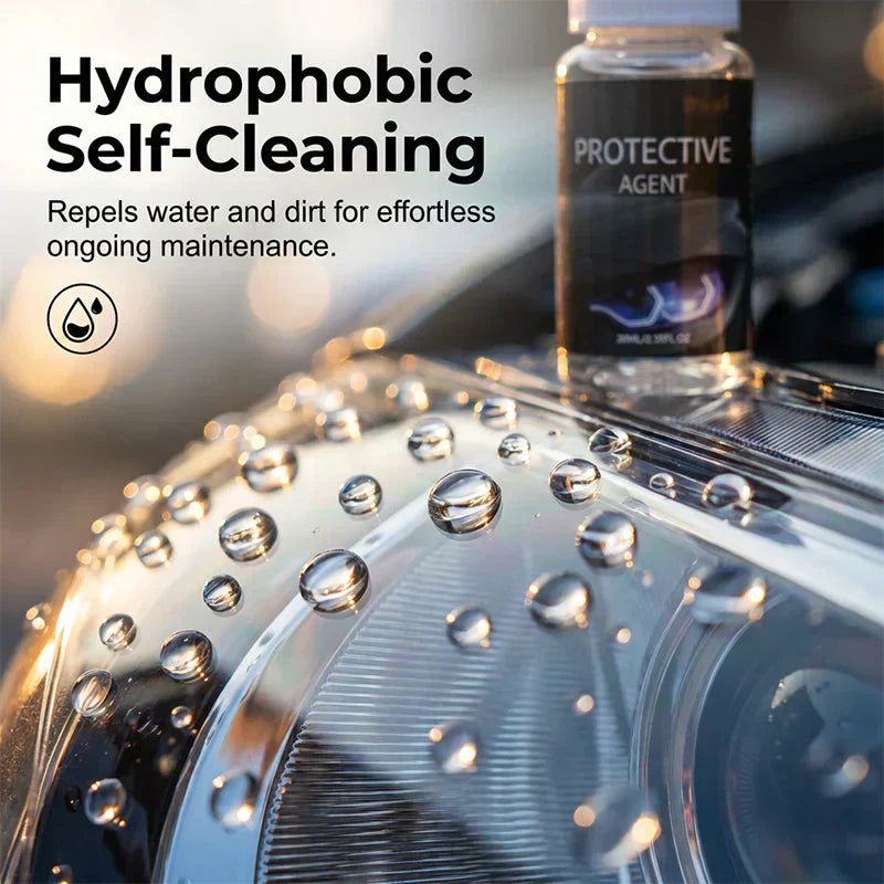 🔥LAST DAY 50% OFF🚗 Automotive Headlamp Restoration Fluid, Clears Oxidation, Yellowing & UV Protection