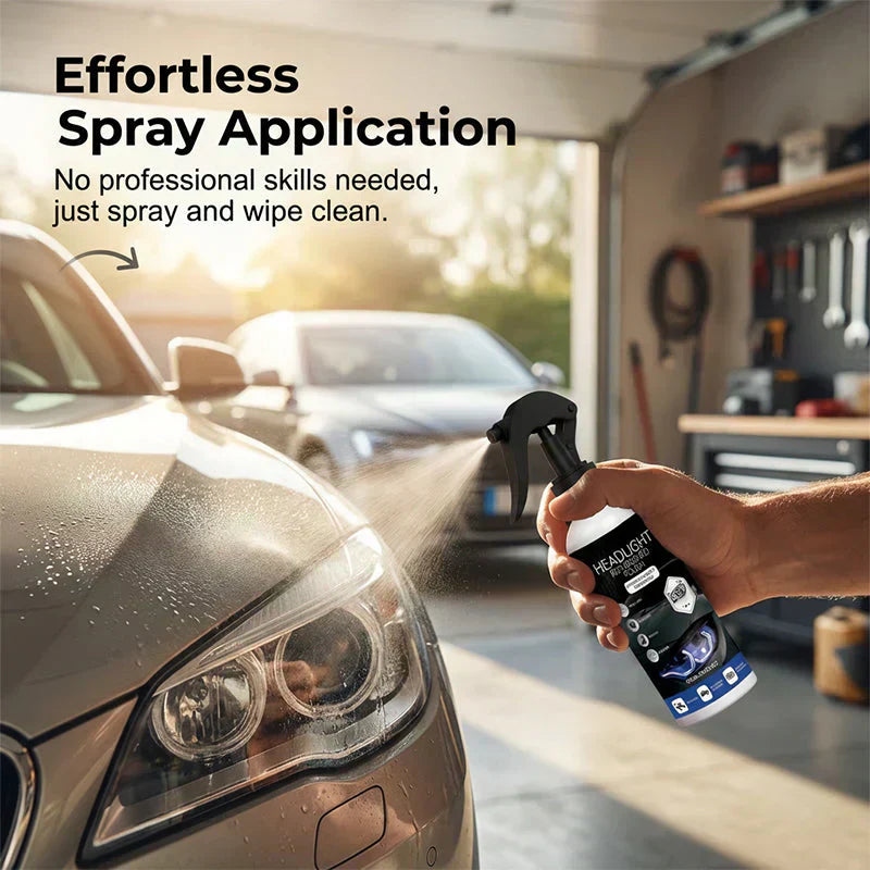 🔥LAST DAY 50% OFF🚗 Automotive Headlamp Restoration Fluid, Clears Oxidation, Yellowing & UV Protection