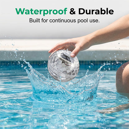 💫🏊Solarbetriebene schwimmende Poolleuchten